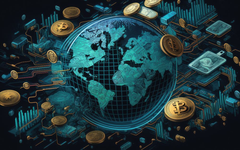 exchange cryptocurrency concept